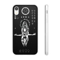 Flexi Cases - Her divine power. Black version. mobile phone case, iPhone case, Samsung case, mobile accessory.