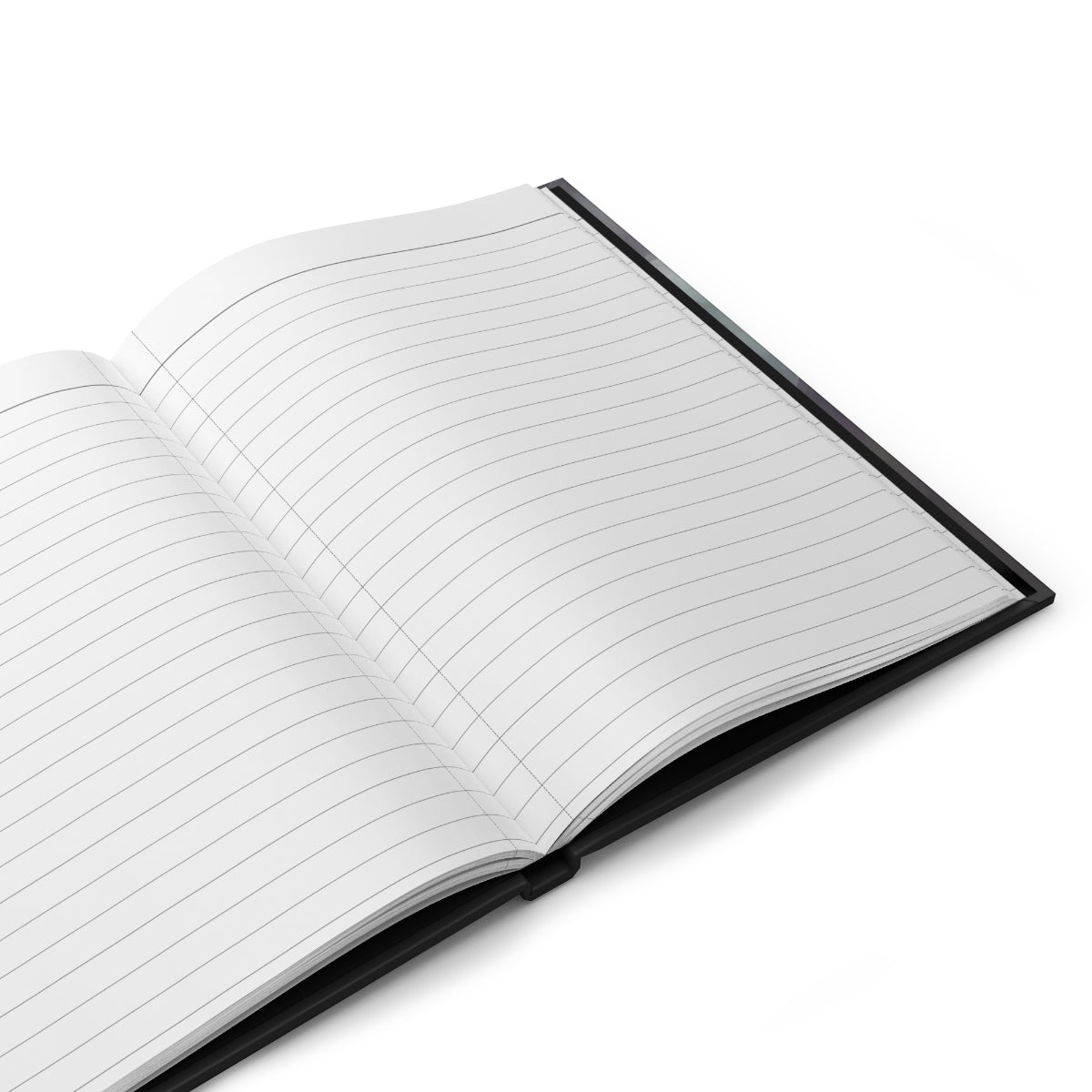Hardcover Journal Matte. The brave wizard. Lined journal. Artistic and story writing journal.