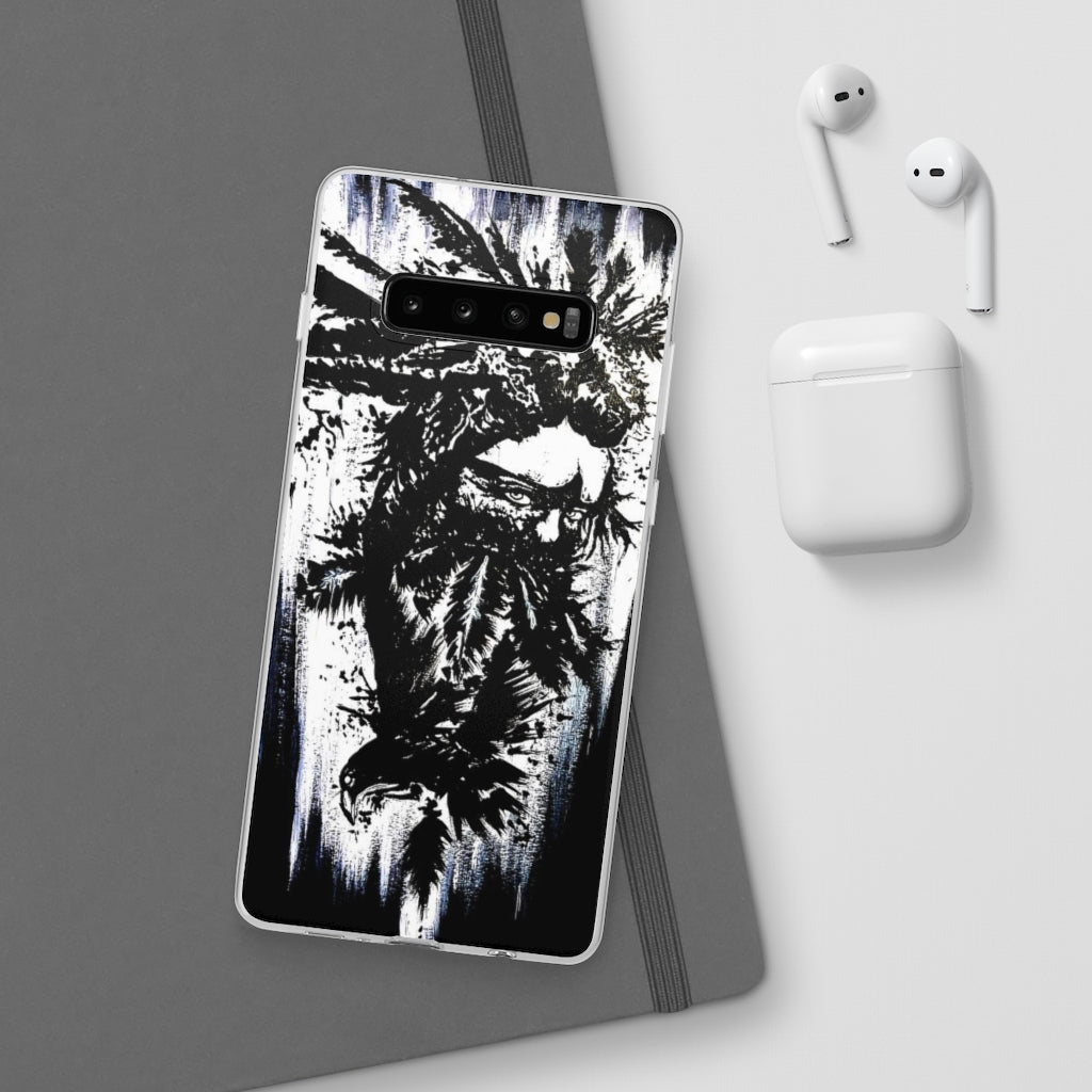 Flexi Cases - She becomes the raven.
