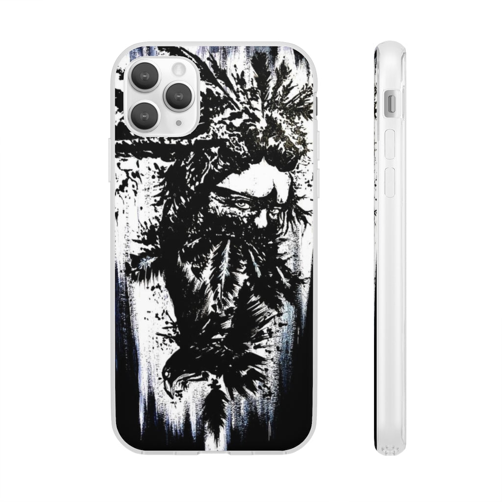 Flexi Cases - She becomes the raven.
