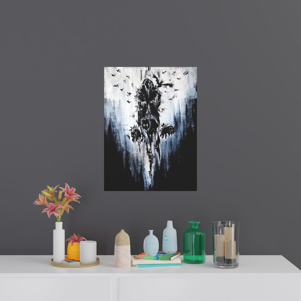 Valhalla is calling you - Fine Art Posters. Wall art. Painting. Artwork