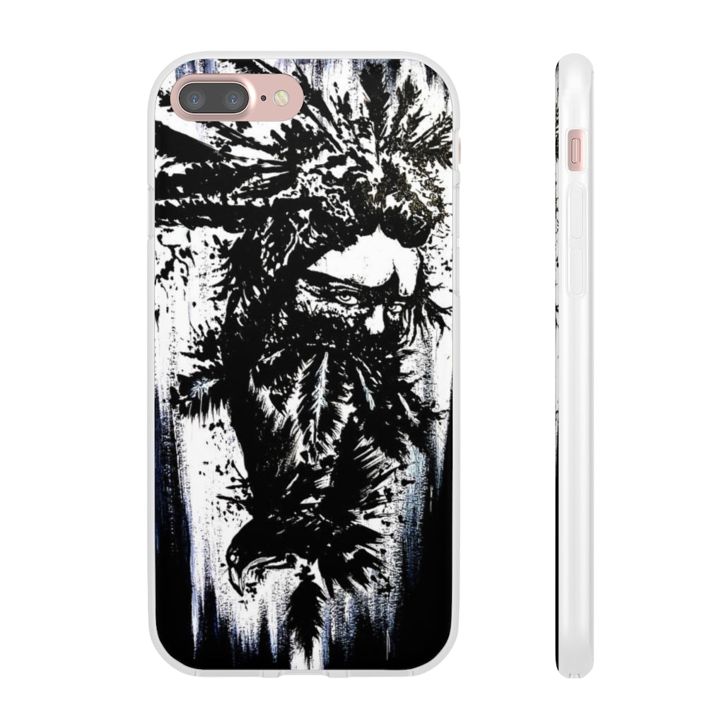 Flexi Cases - She becomes the raven.