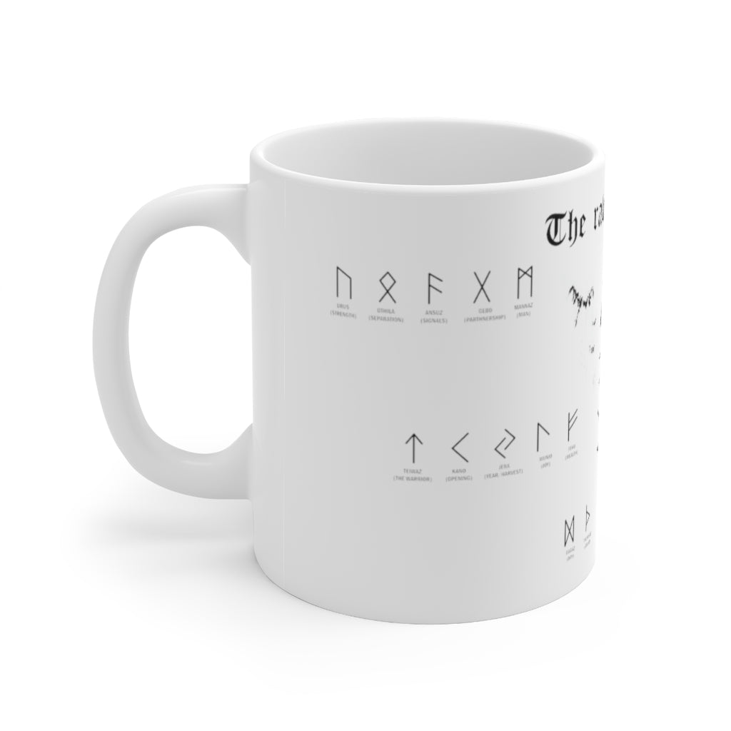 The ravens call her - Ceramic Mug 11oz
