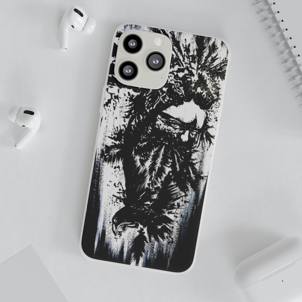 Flexi Cases - She becomes the raven.