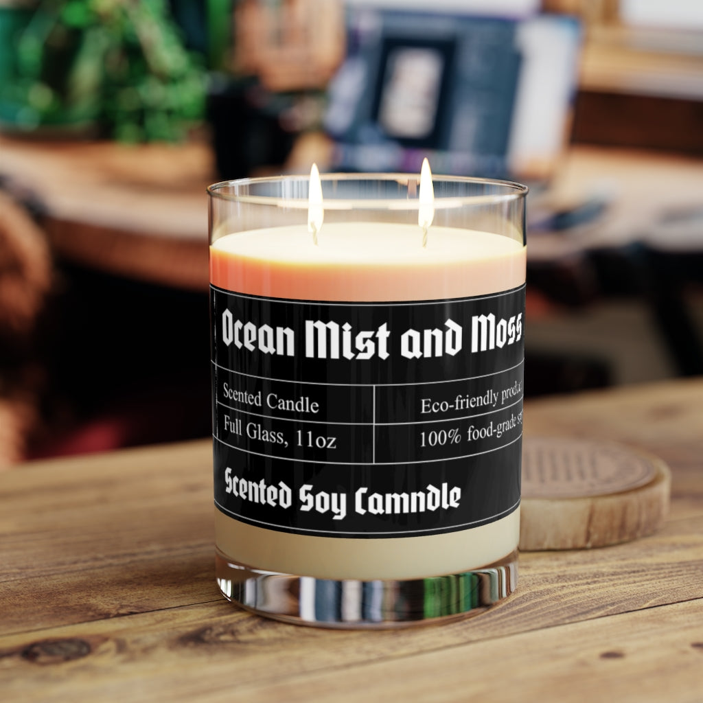 Scented Candle - Full Glass, 11oz