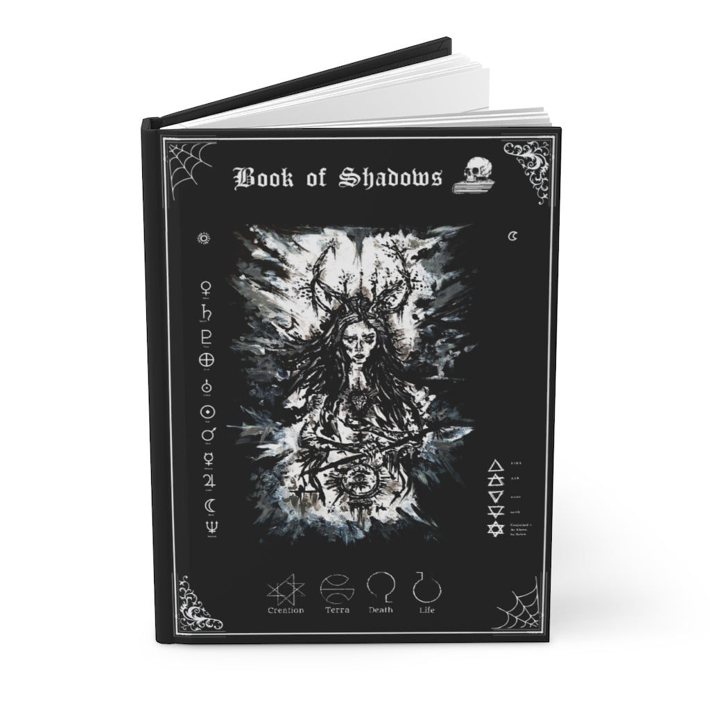 Copy of Book of shadows - Hardcover Journal Matte. Morgan Le Fray.