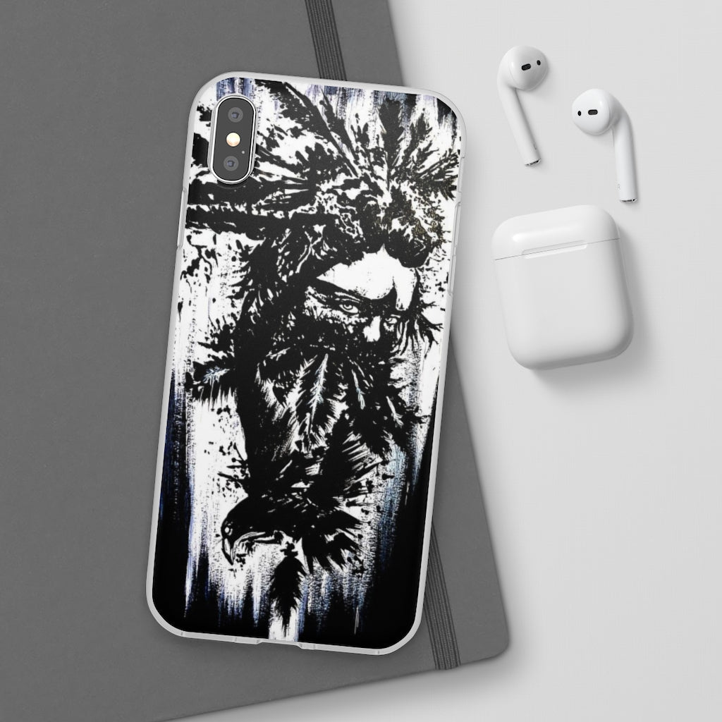 Flexi Cases - She becomes the raven.