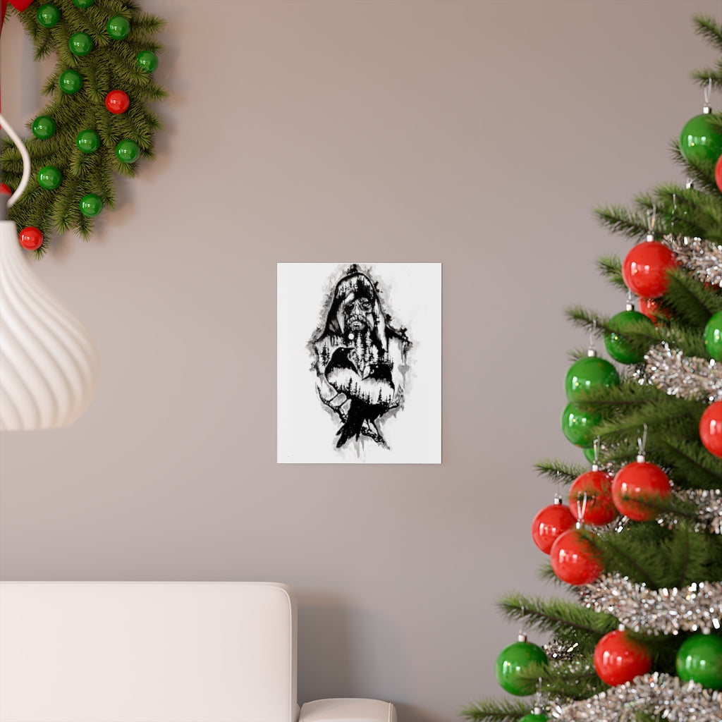 Odin calls you to Valhalla - Premium Matte vertical posters