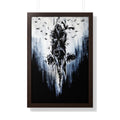 Framed Vertical Poster - Valhalla is calling you. Viking wall art, Odin Norse mythology.