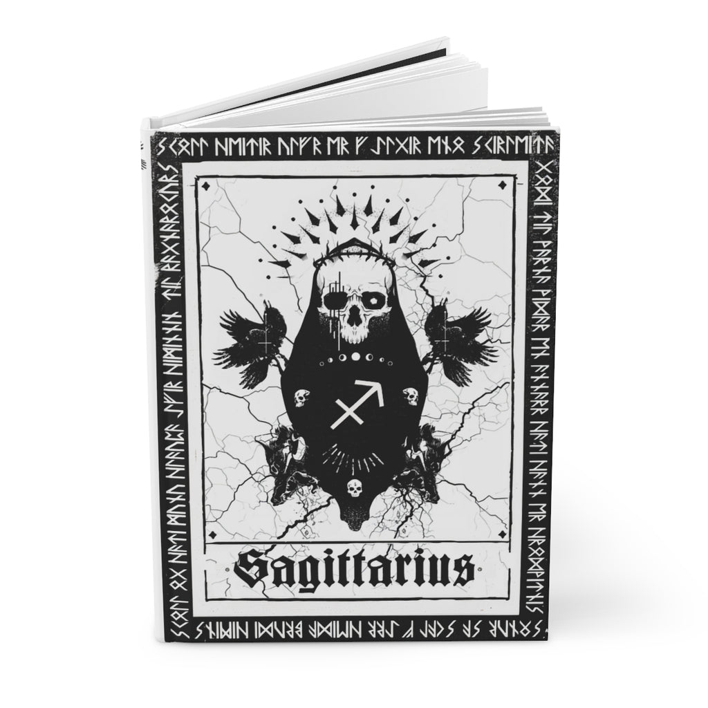 Sagittarius. Spell and magic journal. Star sign - Hardcover Journal Matte. The shadow warlock. Lined journal. Artistic, story, Spell craft.