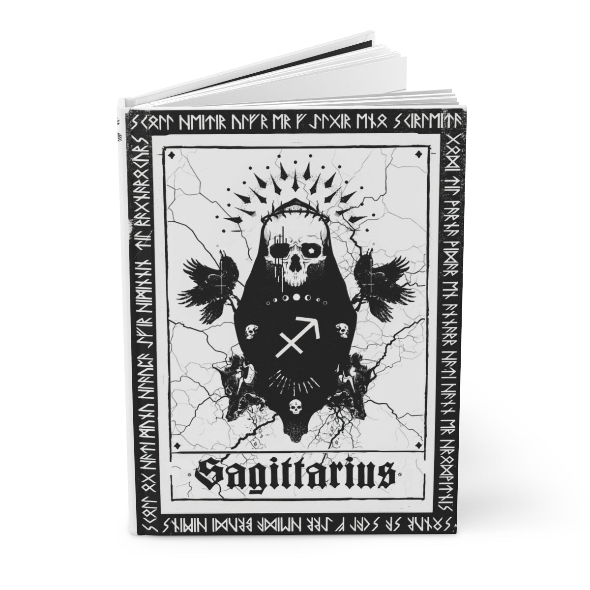 Sagittarius. Spell and magic journal. Star sign - Hardcover Journal Matte. The shadow warlock. Lined journal. Artistic, story, Spell craft.