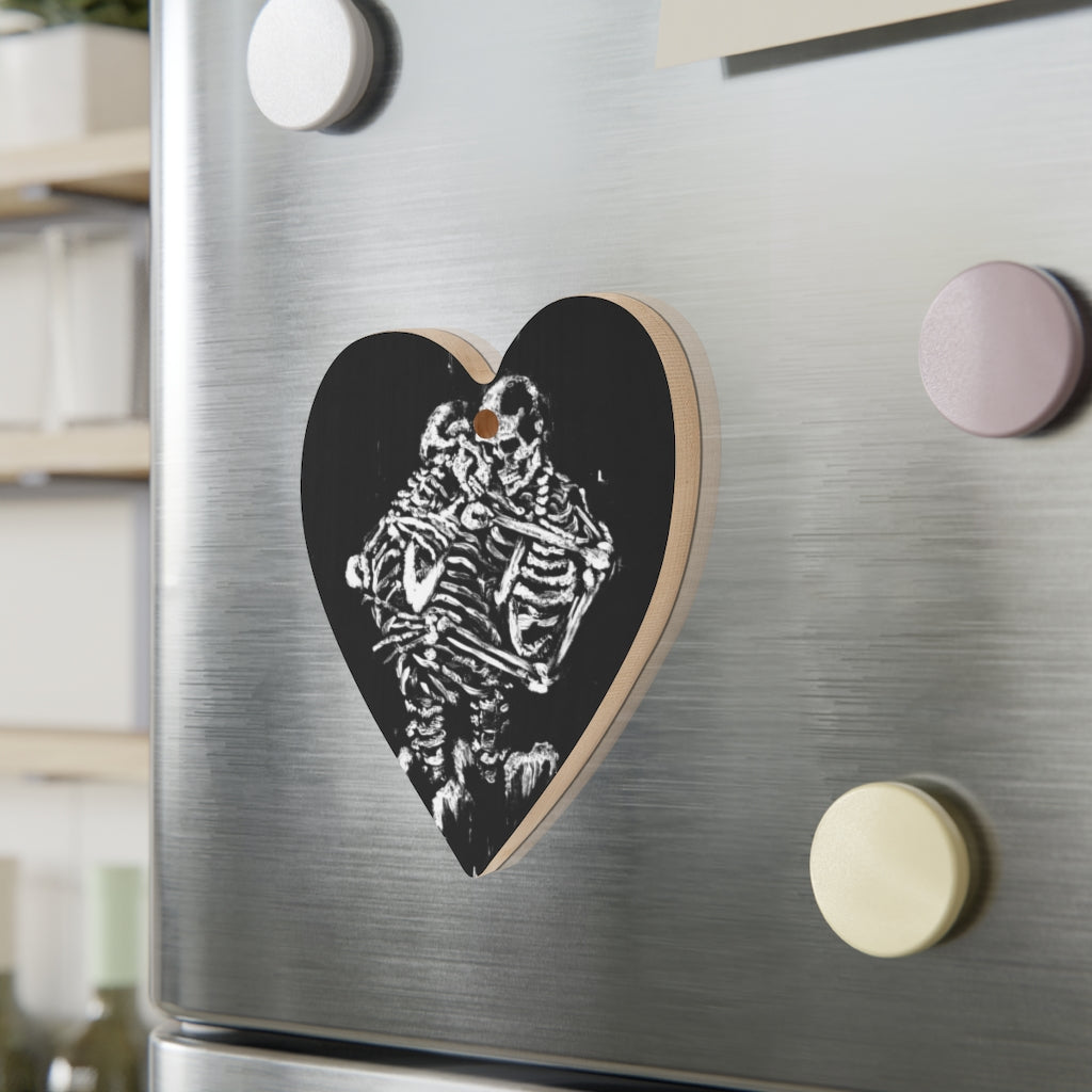 Wooden Christmas Ornaments - My love for you will never die.