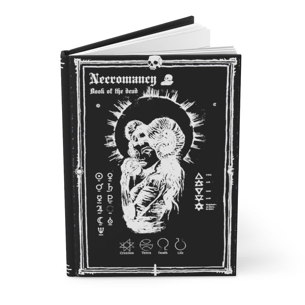 Necromancy. Book of the dead - Her deadly desire. Hardcover Journal Matte. Gothic spell book - Journal