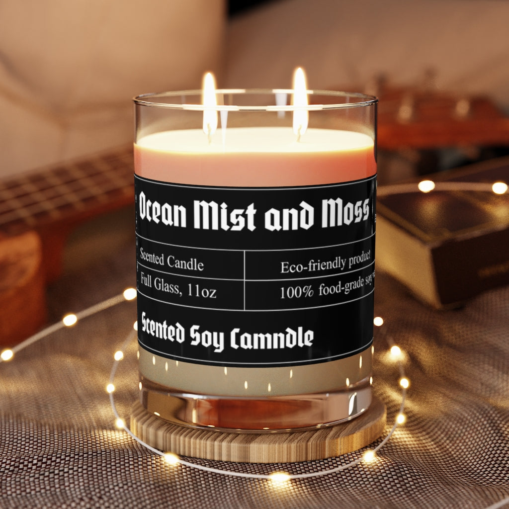 Scented Candle - Full Glass, 11oz