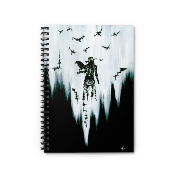 Spiral Notebook - Ruled Line. The raven witch Diana