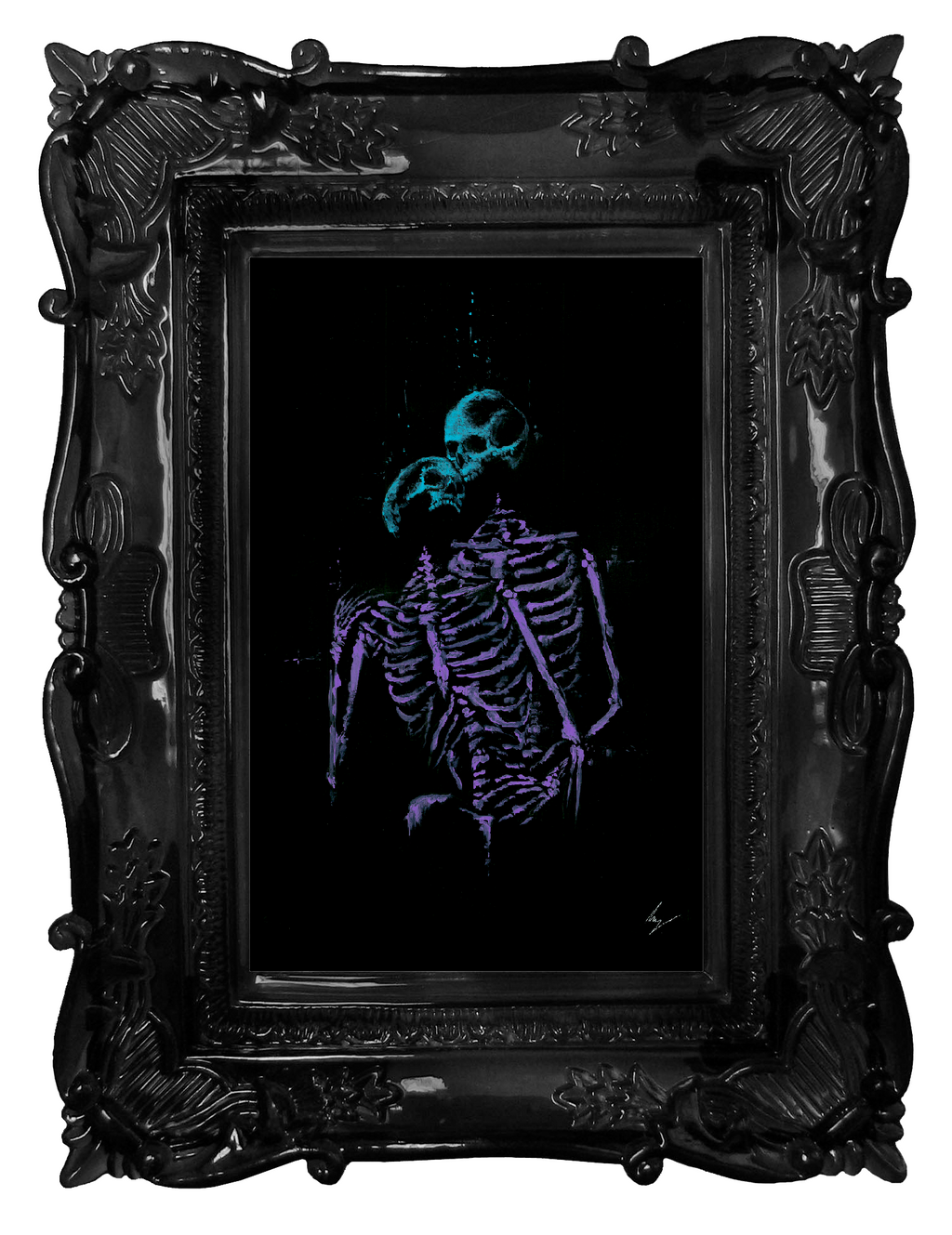 True love defies the realm of death - Wall art