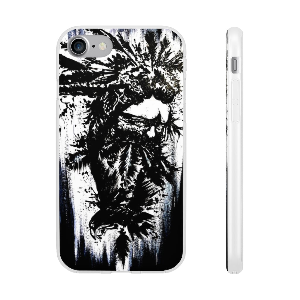 Flexi Cases - She becomes the raven.