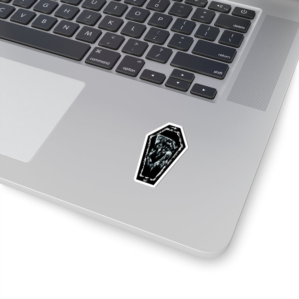 Her screams of pain - Kiss-Cut Stickers