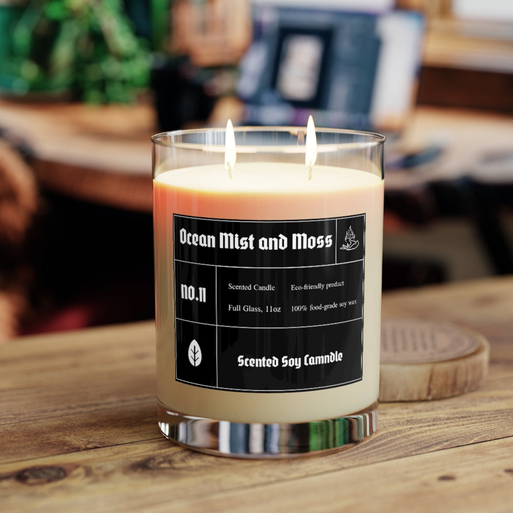 Scented Candle - Full Glass, 11oz