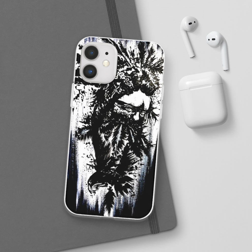 Flexi Cases - She becomes the raven.