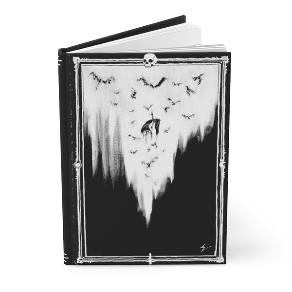 The Ravens Call Her. Hardcover Journal Matte. Gothic spell book - Lined Journal