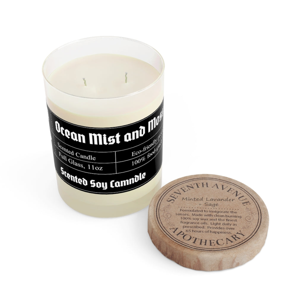 Scented Candle - Full Glass, 11oz