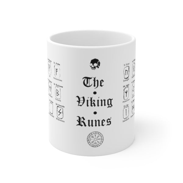 The Viking runes - Ceramic Mug 11oz