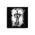Burn the Witch. Gothic home decor - Canvas wall art.