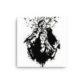 Life and death of the ravens. Home decor - Canvas wall art.