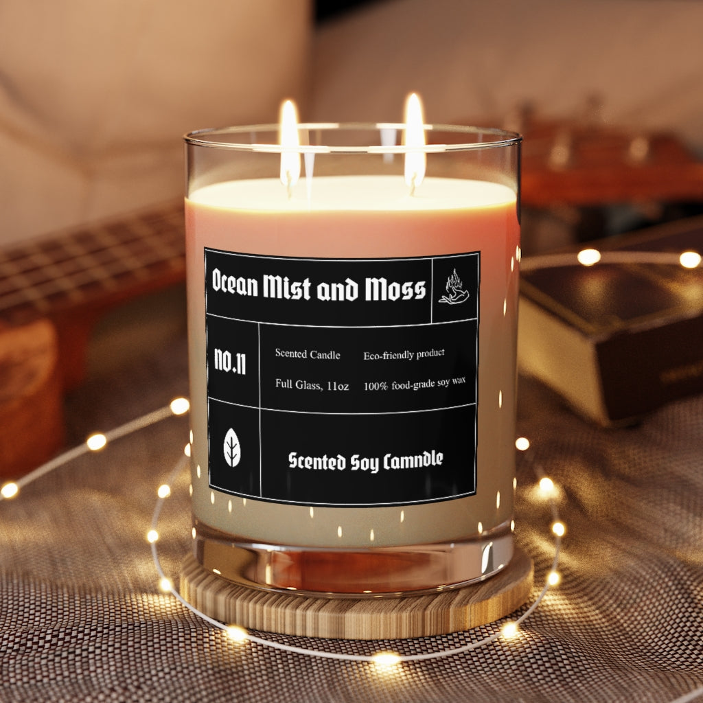 Scented Candle - Full Glass, 11oz