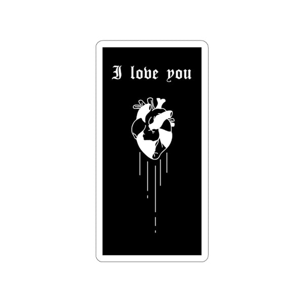 I love you - Kiss-Cut Stickers