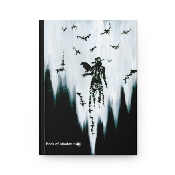 Book of shadows - Hardcover Journal Matte. Diana the Raven witch