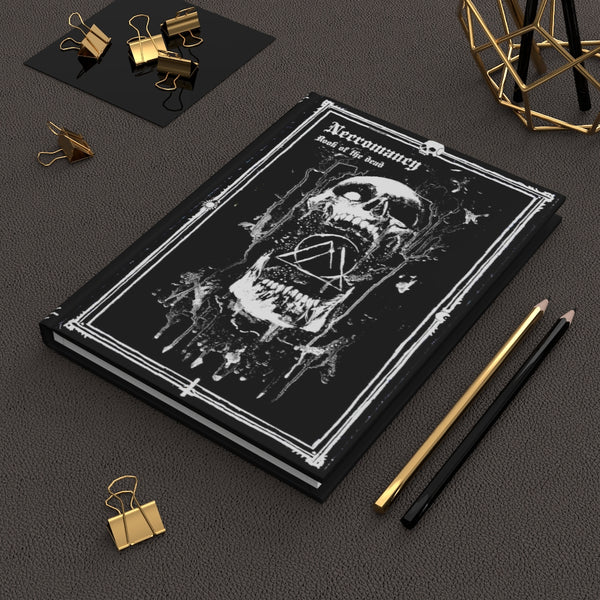 Necromancy. Book of the dead - Hardcover Journal Matte. Gothic spell book - Journal