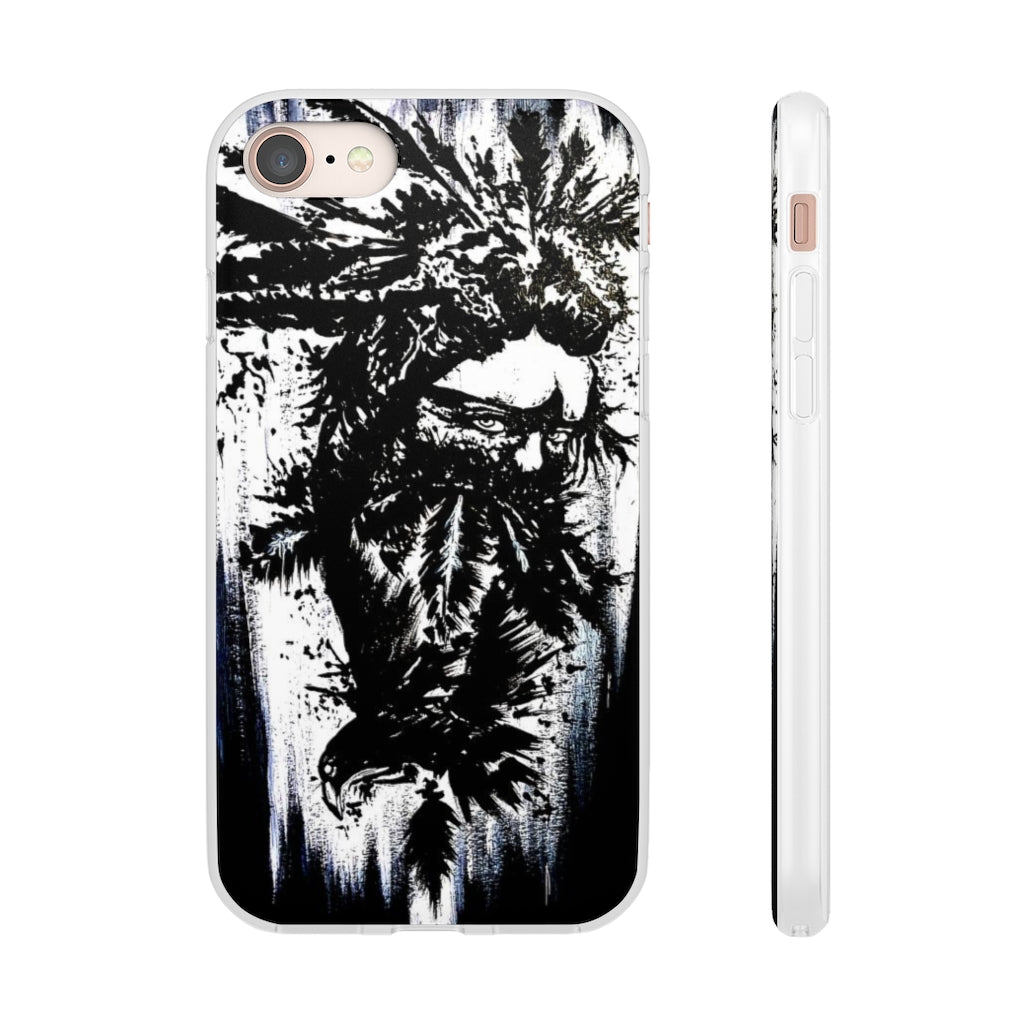 Flexi Cases - She becomes the raven.