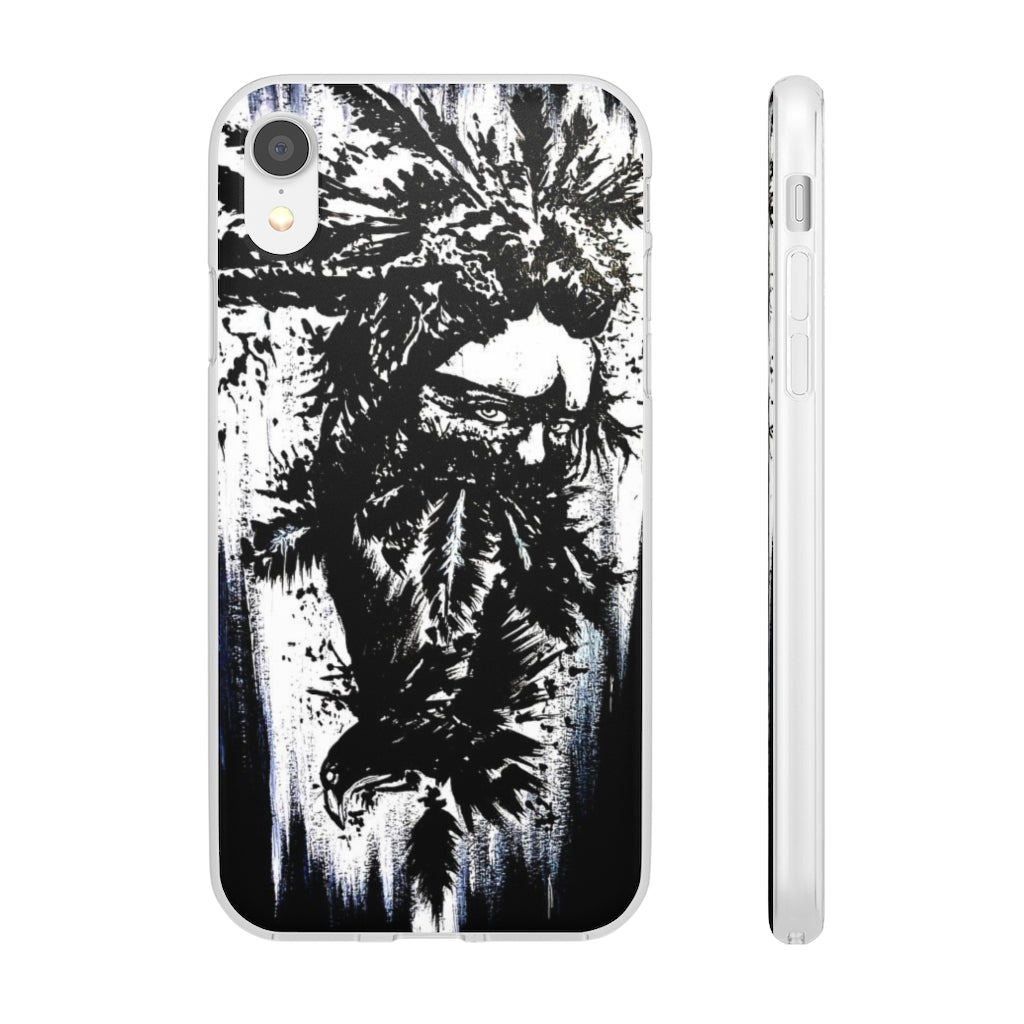 Flexi Cases - She becomes the raven.