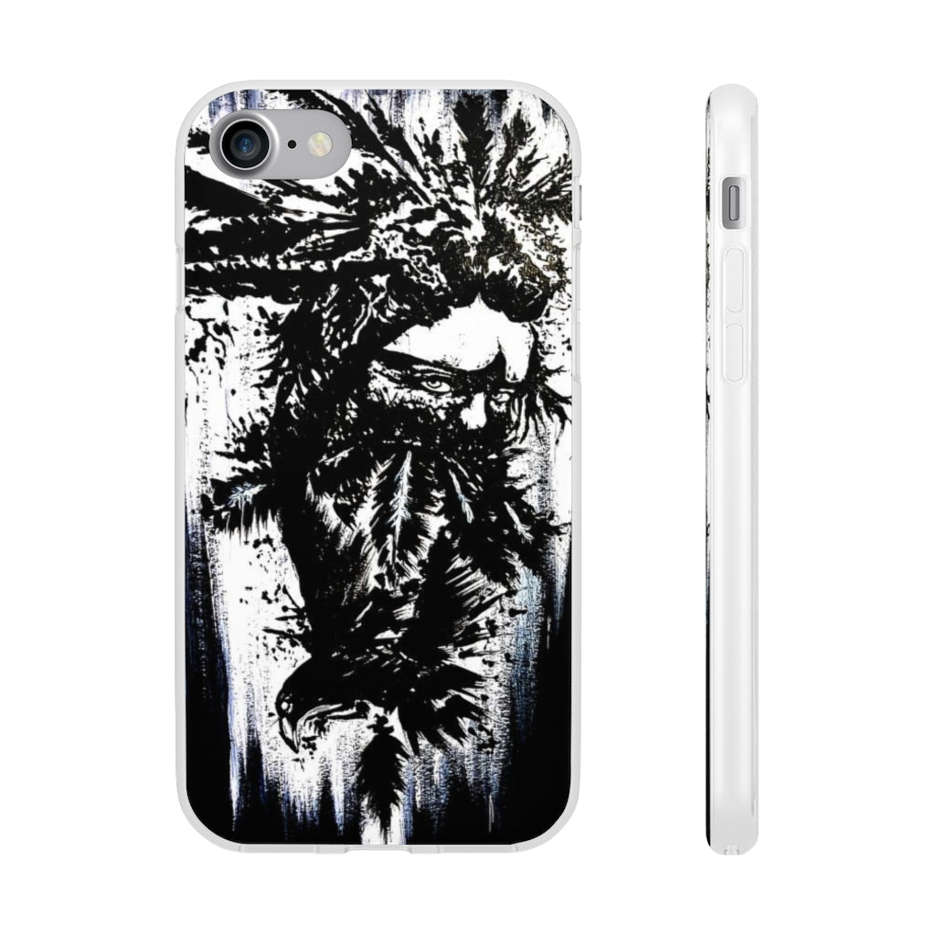 Flexi Cases - She becomes the raven.