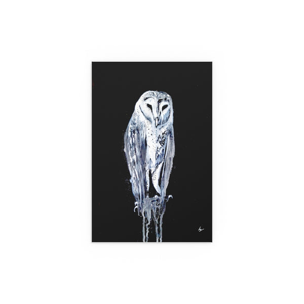 Silent Owl - Fine Art Posters. Wall art. Painting. Artwork