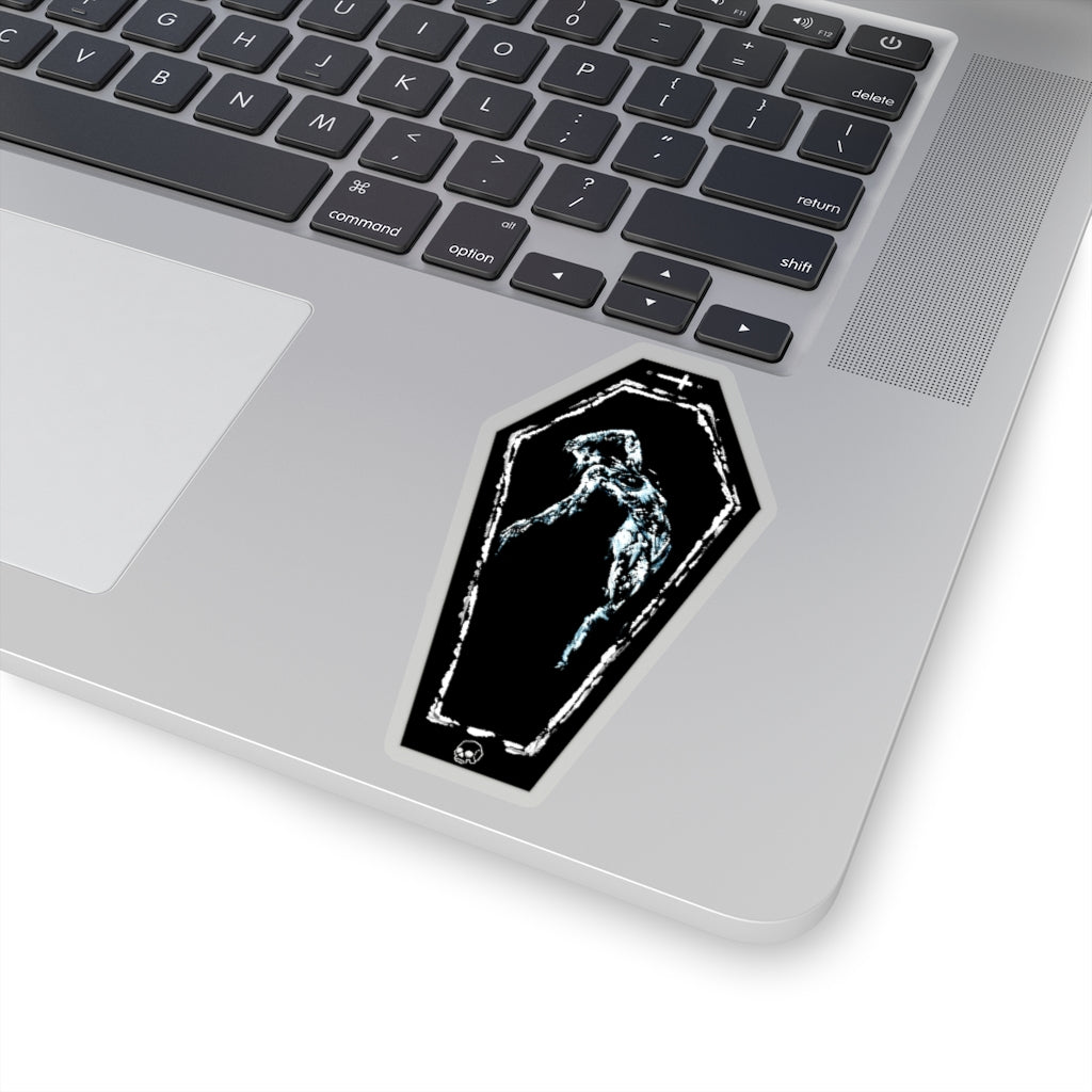 She dances with the dead - Kiss-Cut Stickers