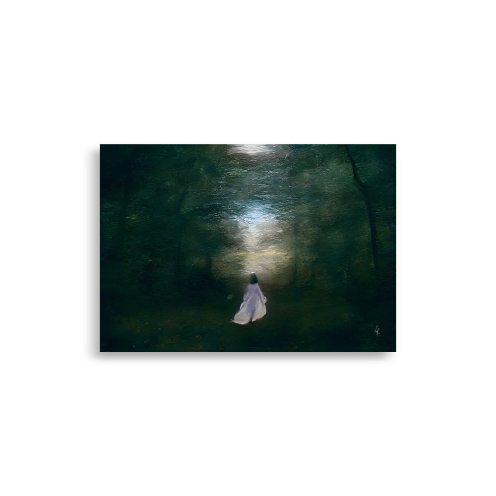 The wandering forest princess. Art print