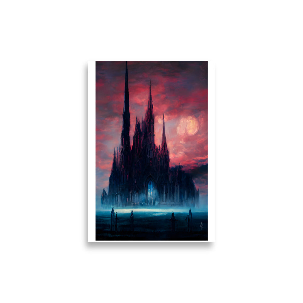 The Chapel of Nowhere. High Quality Art print.