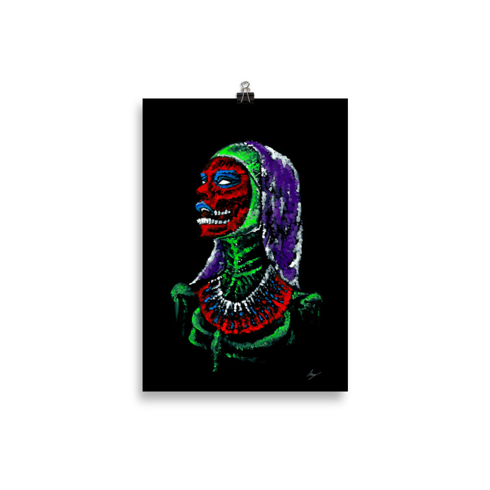 The nuns pleasure. Scatter brain Ser. No.3 - Wall art