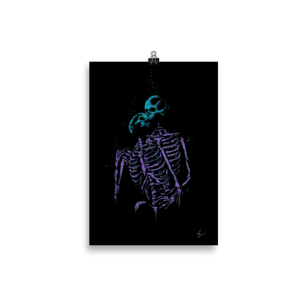 True love defies the realm of death - Wall art