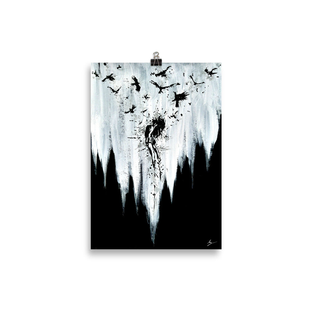 Her calling to Valhalla. Wall art