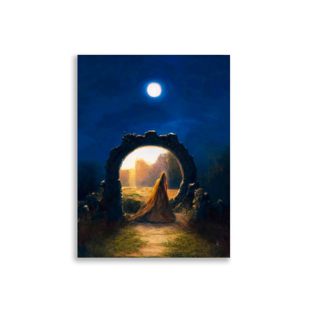Rebirth. Path and place.  Art Print
