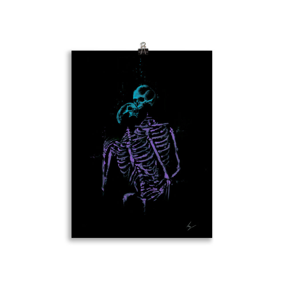True love defies the realm of death - Wall art