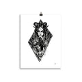The raven witch - Poster wall art. High quality Enhanced Matte poster