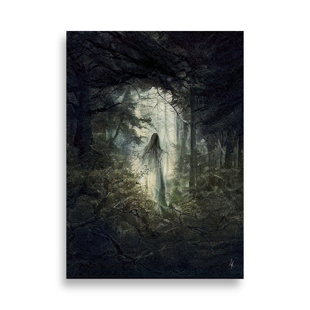 The forgotten witch. Wall art