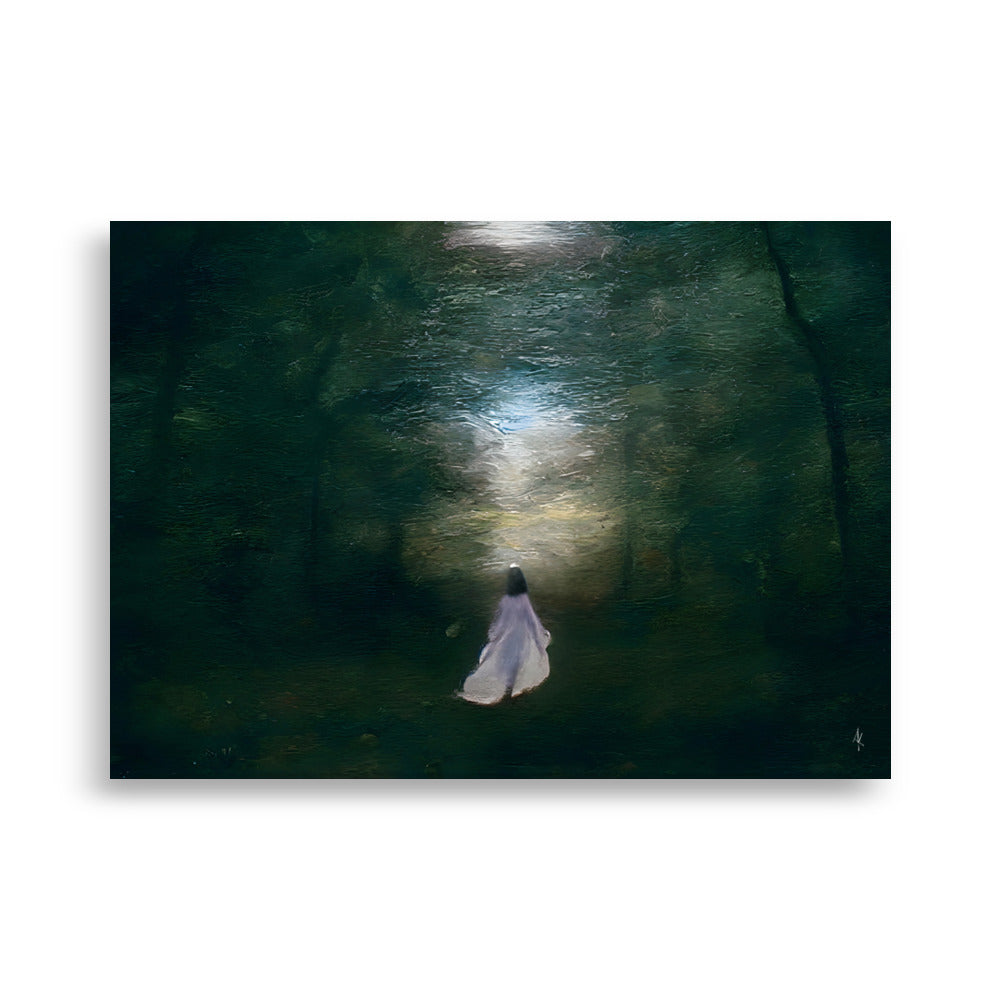 The wandering forest princess. Art print