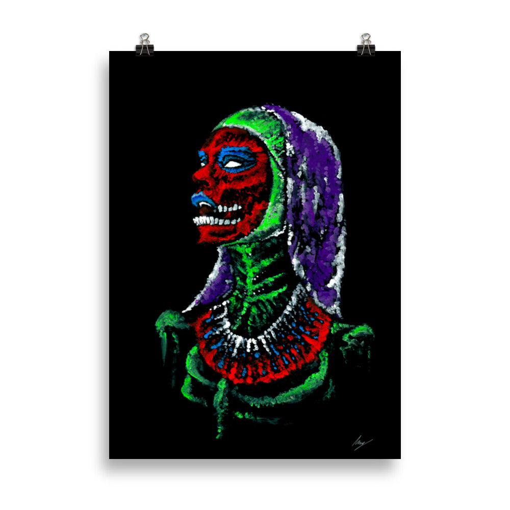 The nuns pleasure. Scatter brain Ser. No.3 - Wall art