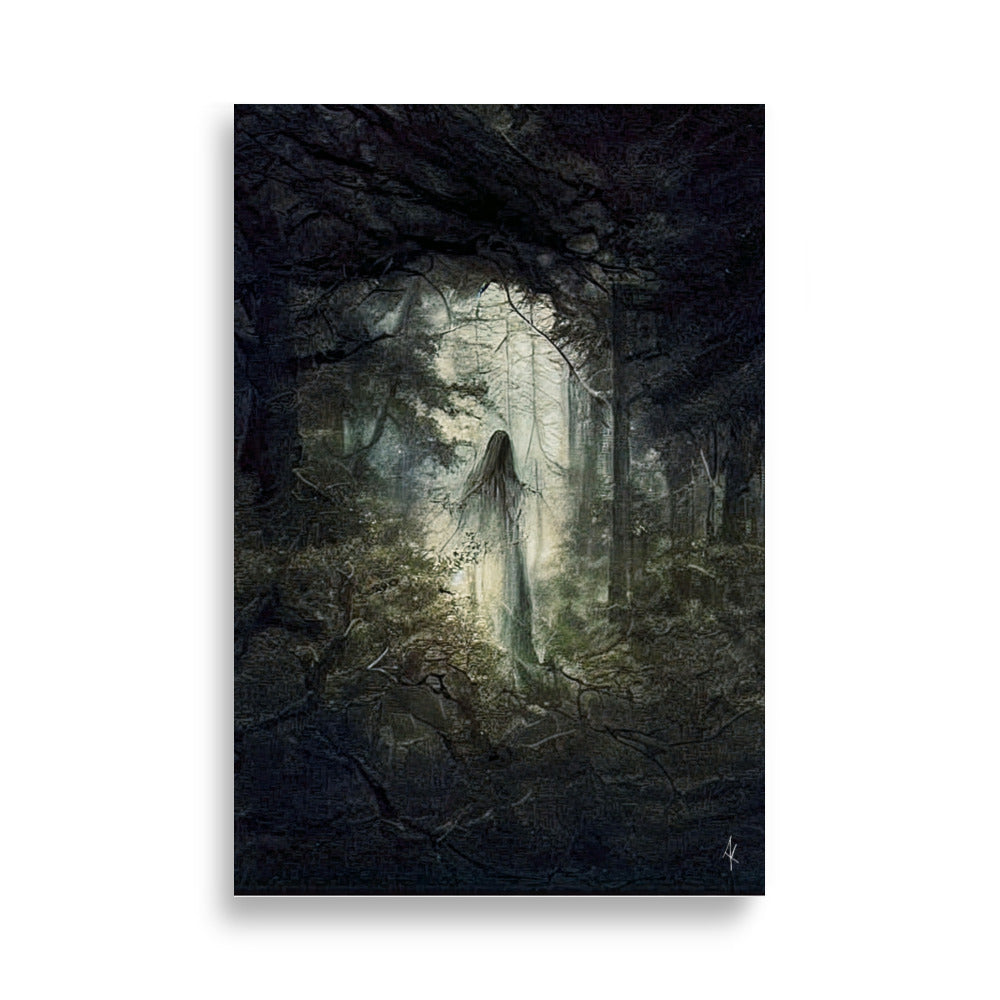 The forgotten witch. Wall art